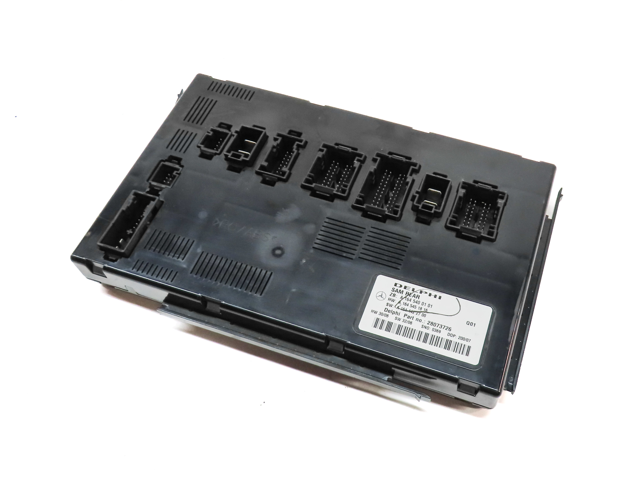 07-09 MERCEDES GL ML CLASS (W164 X164) REAR SIGNAL AQUISITION CONTROL MODULE SAM — exact item pictured